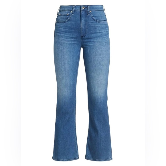 NWT- Rag & Bone Nina High Rise Ankle Flare - Picture 3 of 8